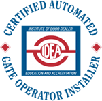 Certified Automated Gate Operator Installer